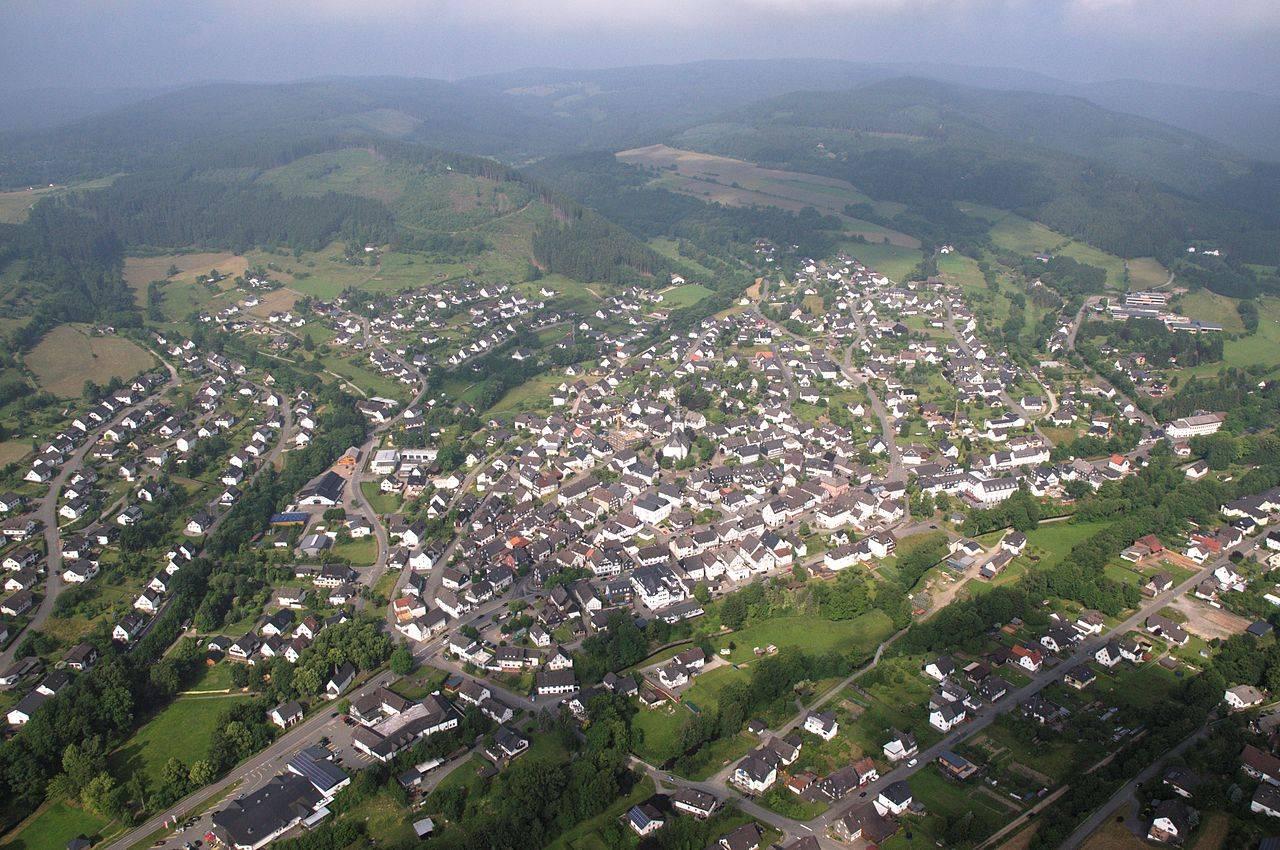 Luftaufnahme Hallenberg