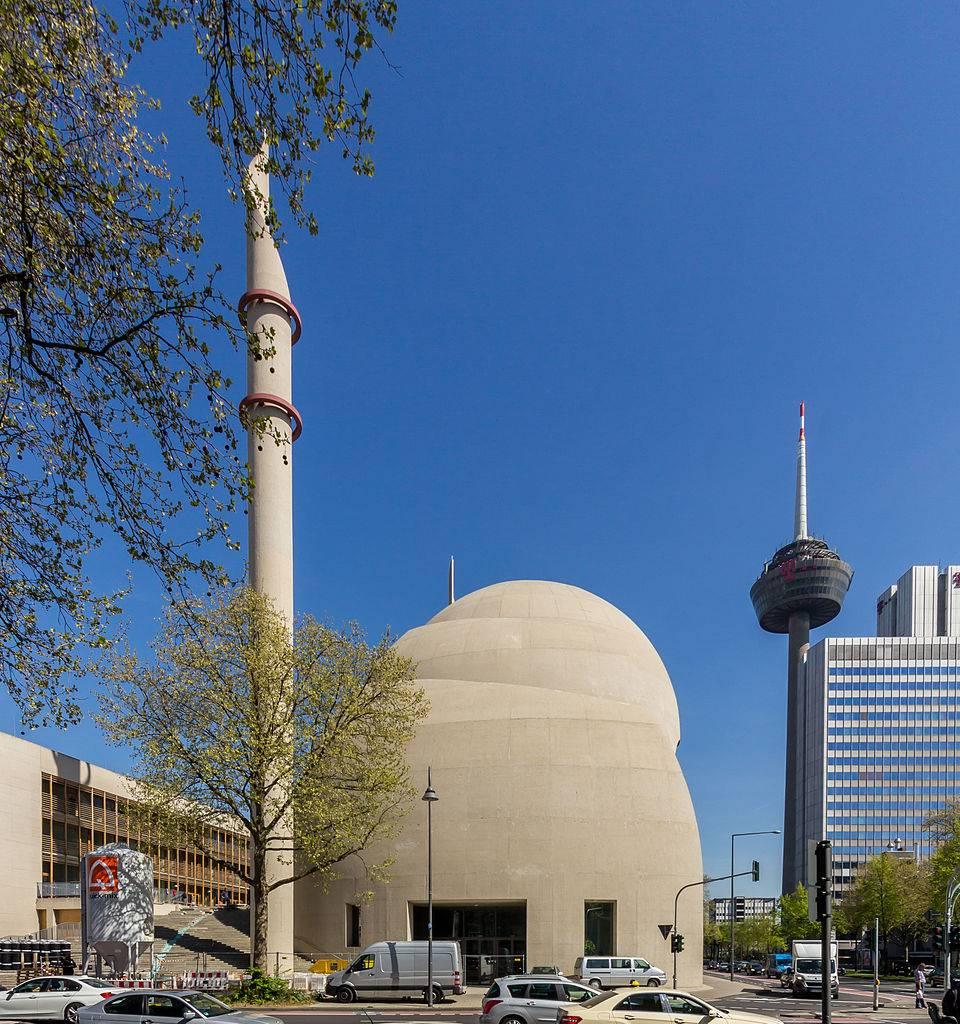 südliche Ansicht der Zentralmoschee