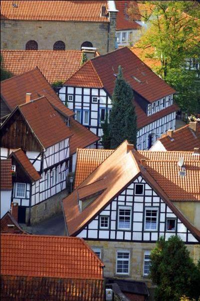 Fachwerkhäuser Brauerstr. und Ibbenbürener Str. 