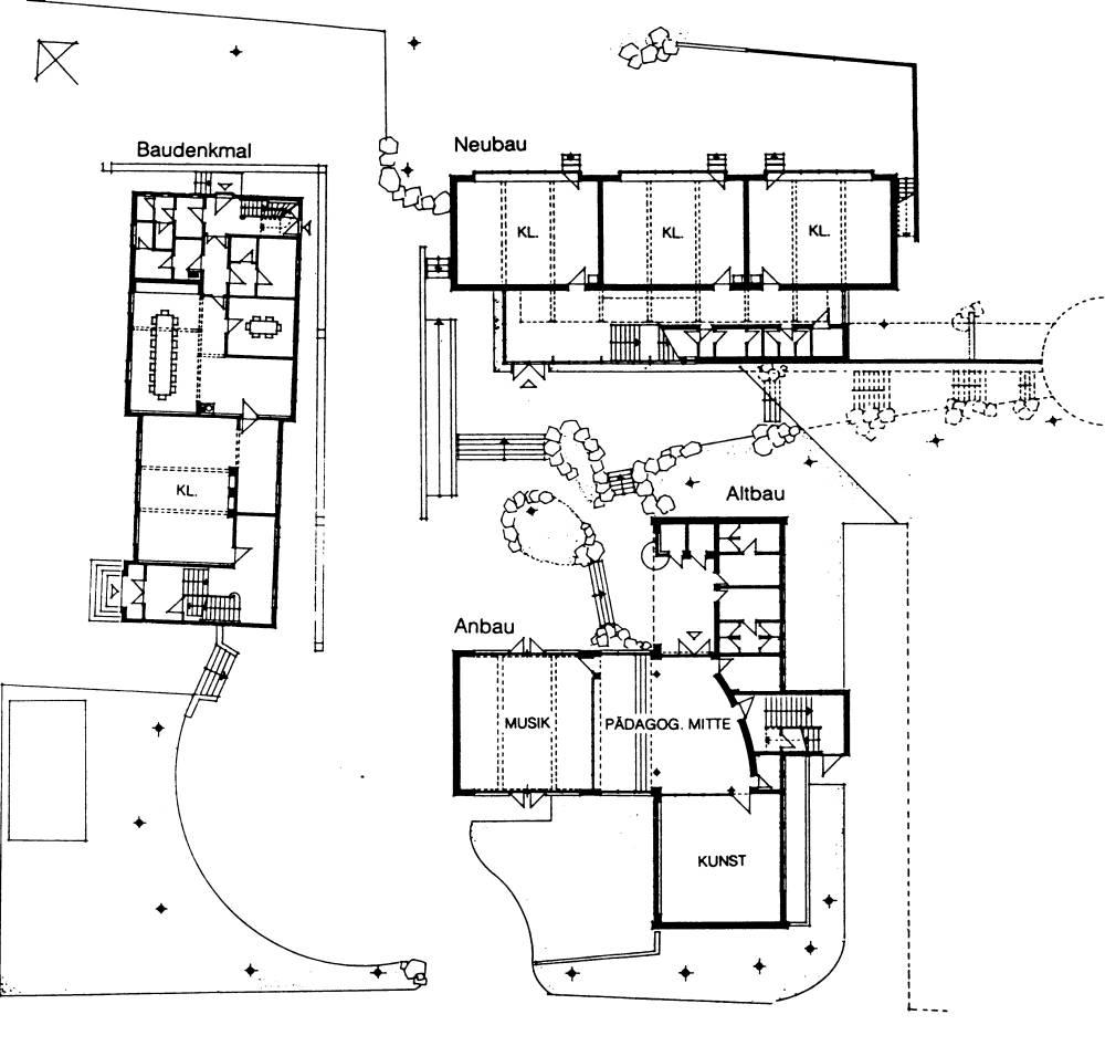Lageplan / Erdgeschoss