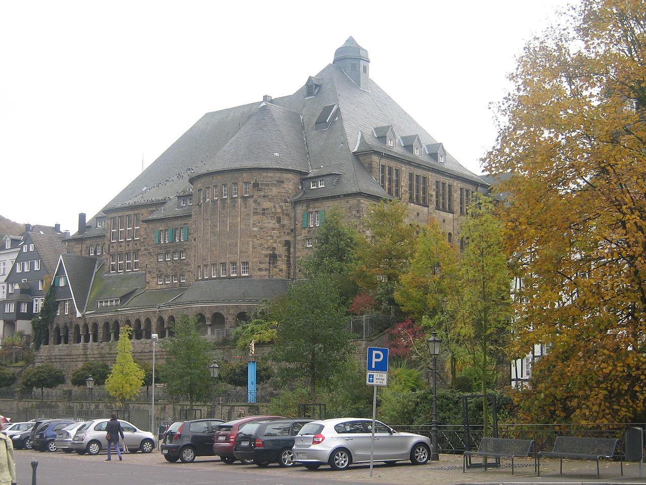 Außenansicht des Bürgerhauses Langenberg