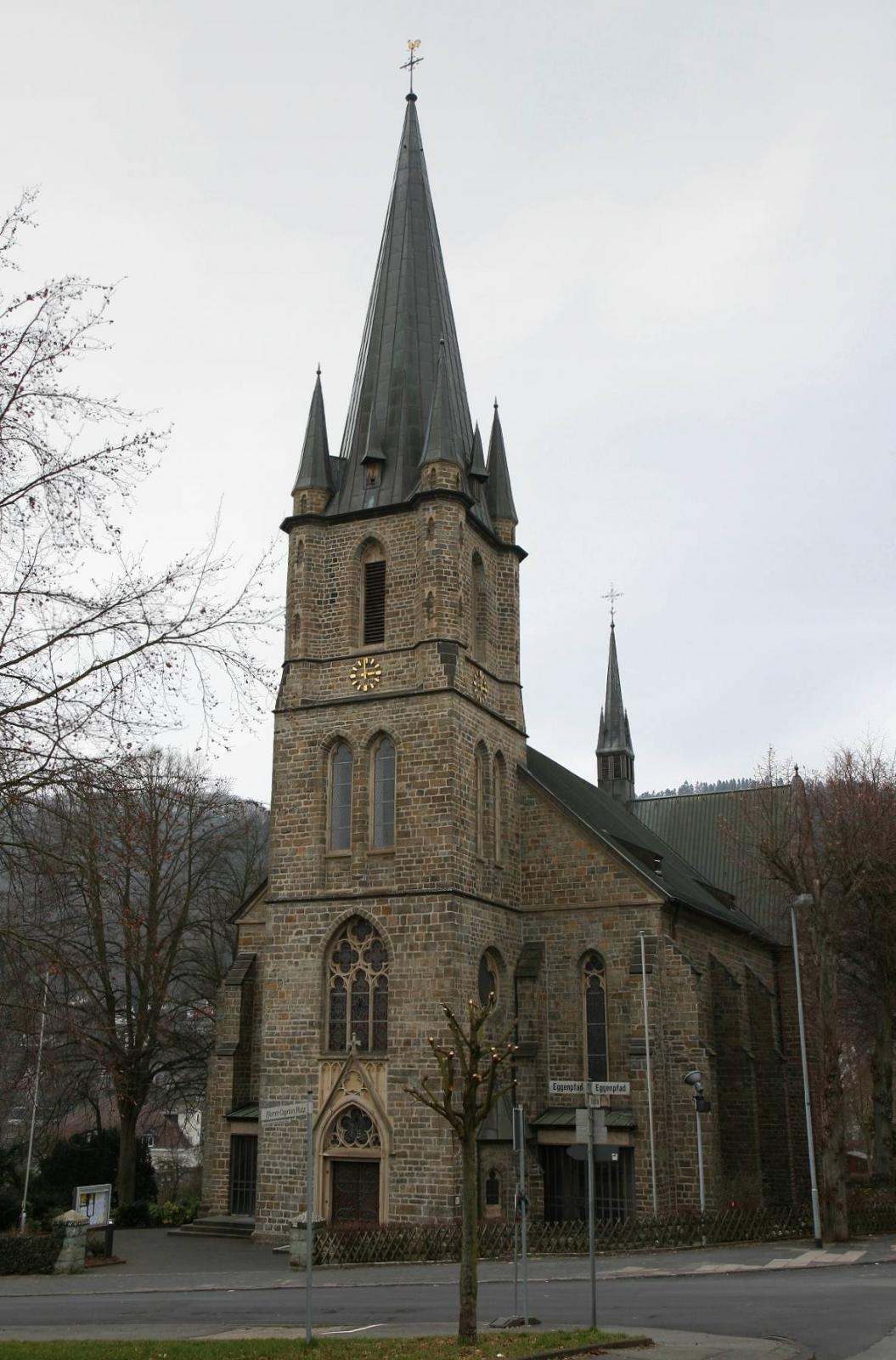 Ansicht St. Michael von Südosten