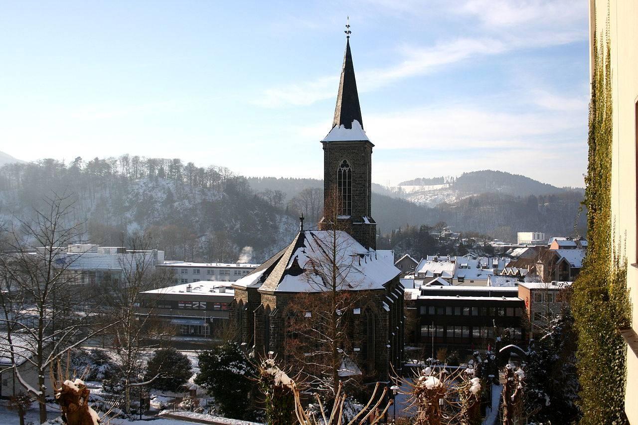 Ostansicht der Kirche