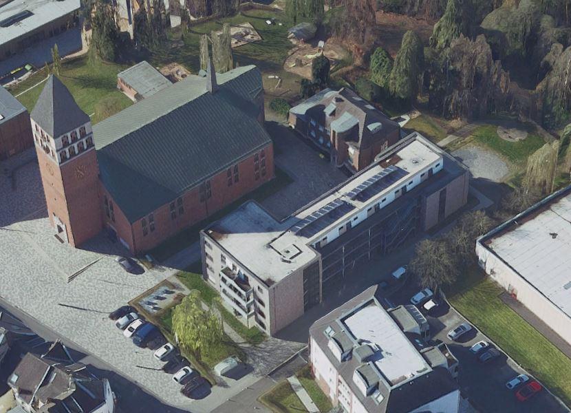 Draufsicht von Nordosten