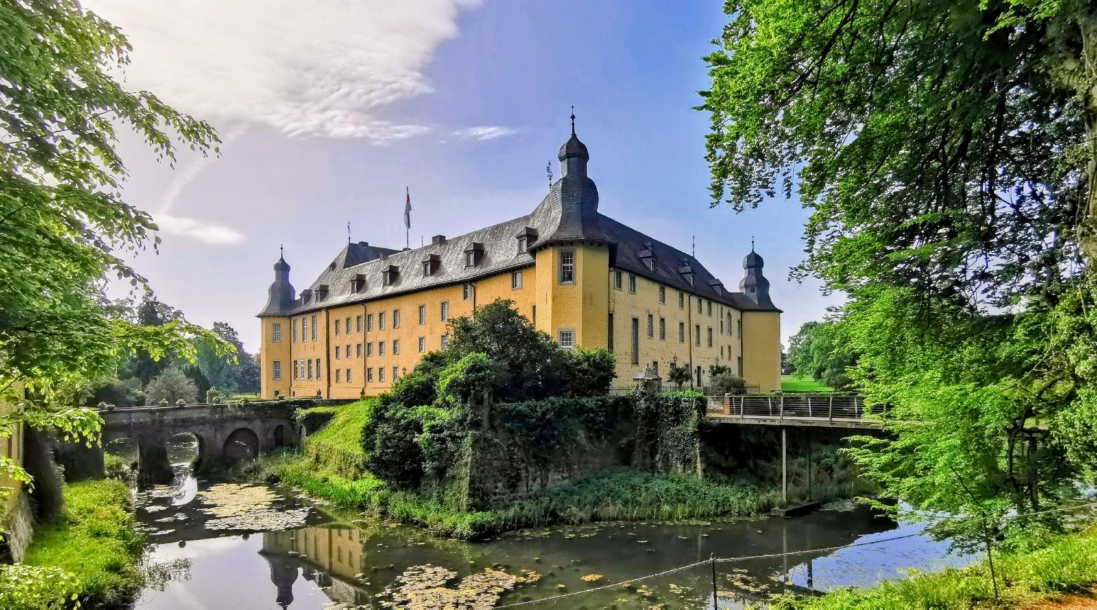 Schloss Dyck von Südwesten