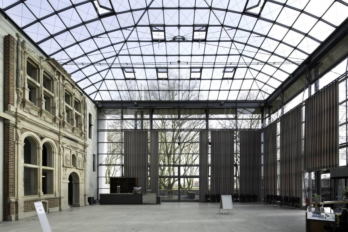 Glasanbau Innenansicht