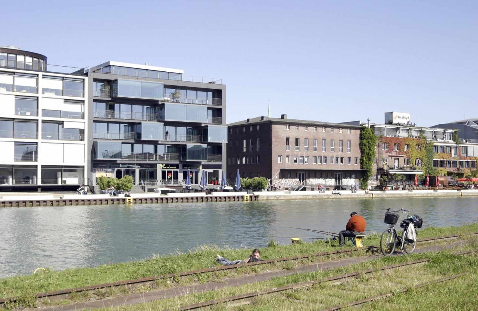 Stadthafen I, Hafenviertel Münster, Nordseite Kreativkai