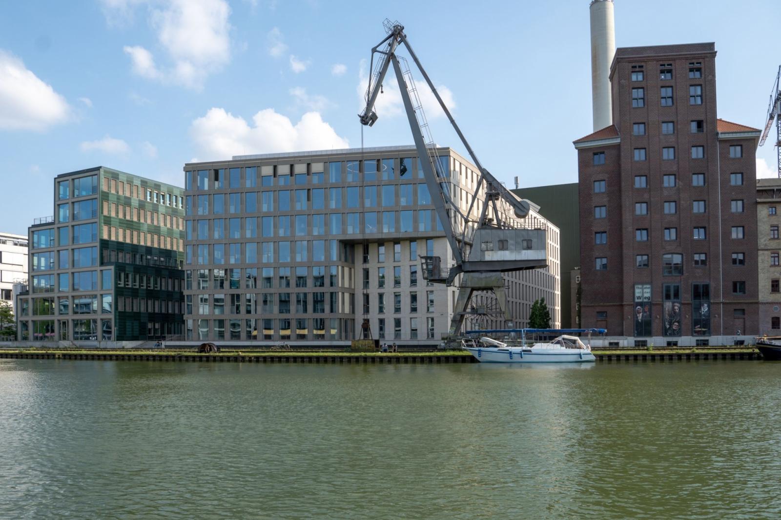 Stadthafen I, Hafenviertel Münster, Südseite