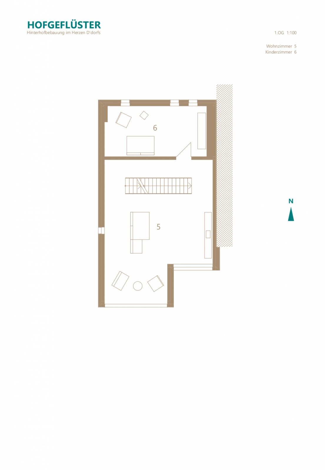 Grundriss 1. Obergeschoss