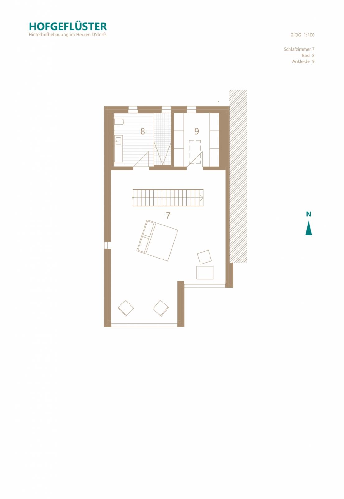 Grundriss 2. Obergeschoss