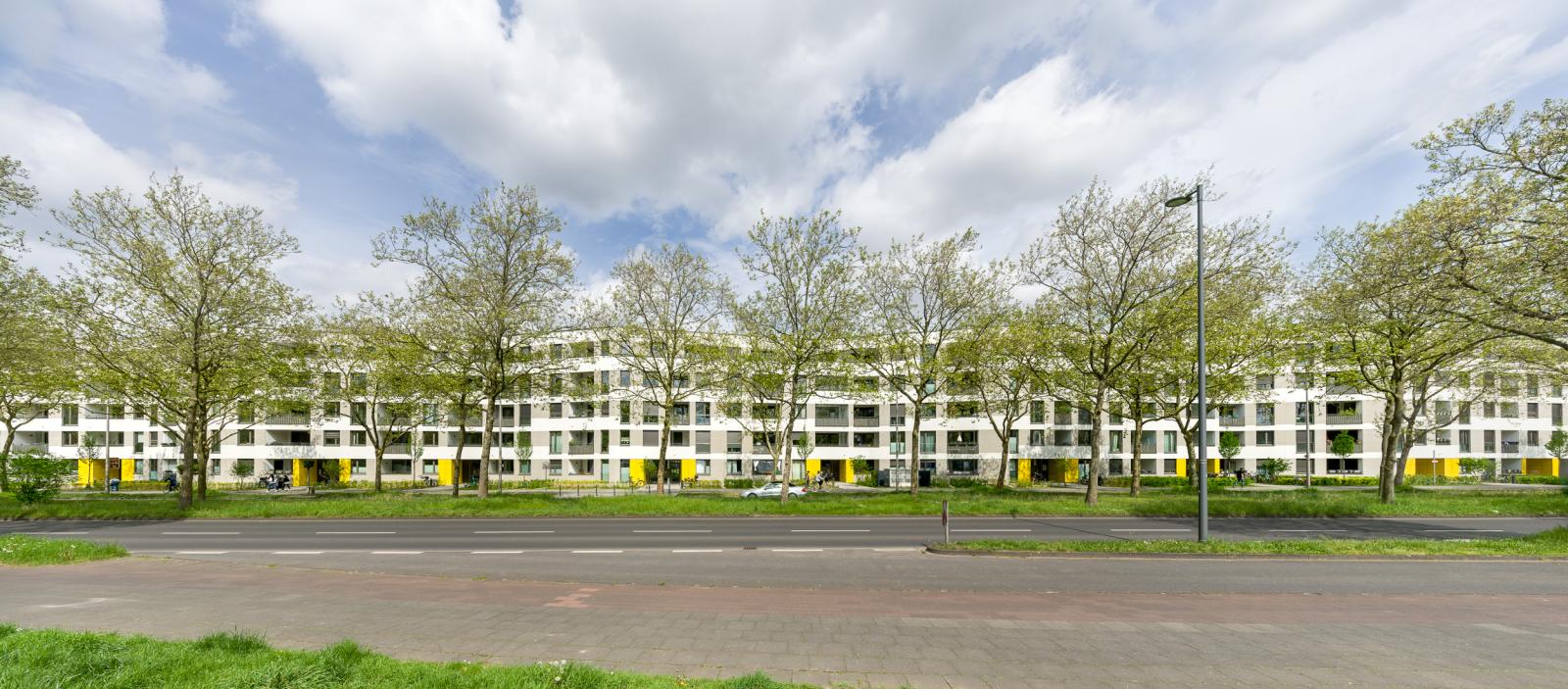 Panoramaansicht, Straßenseite