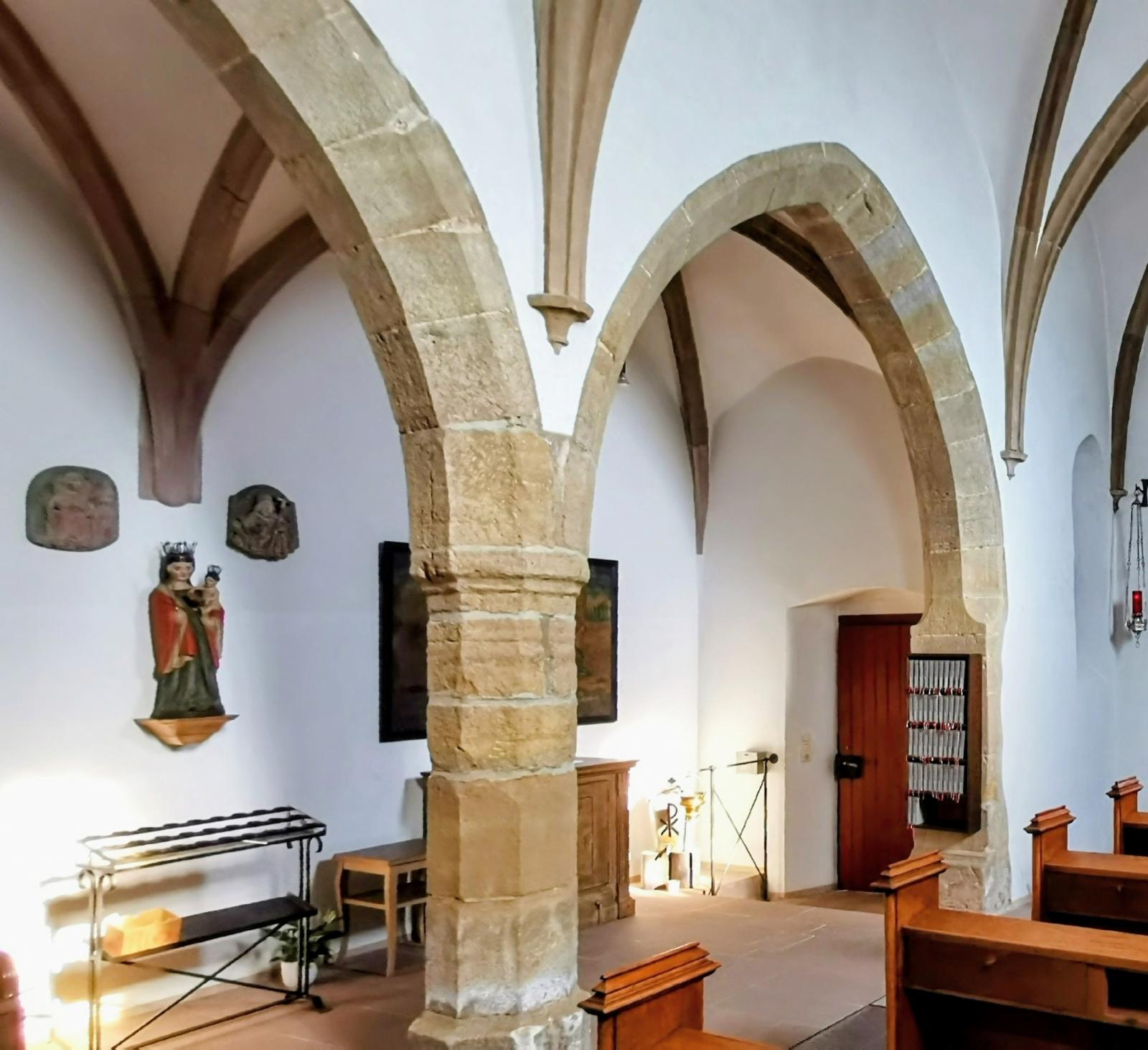 Innenraum der Kapelle