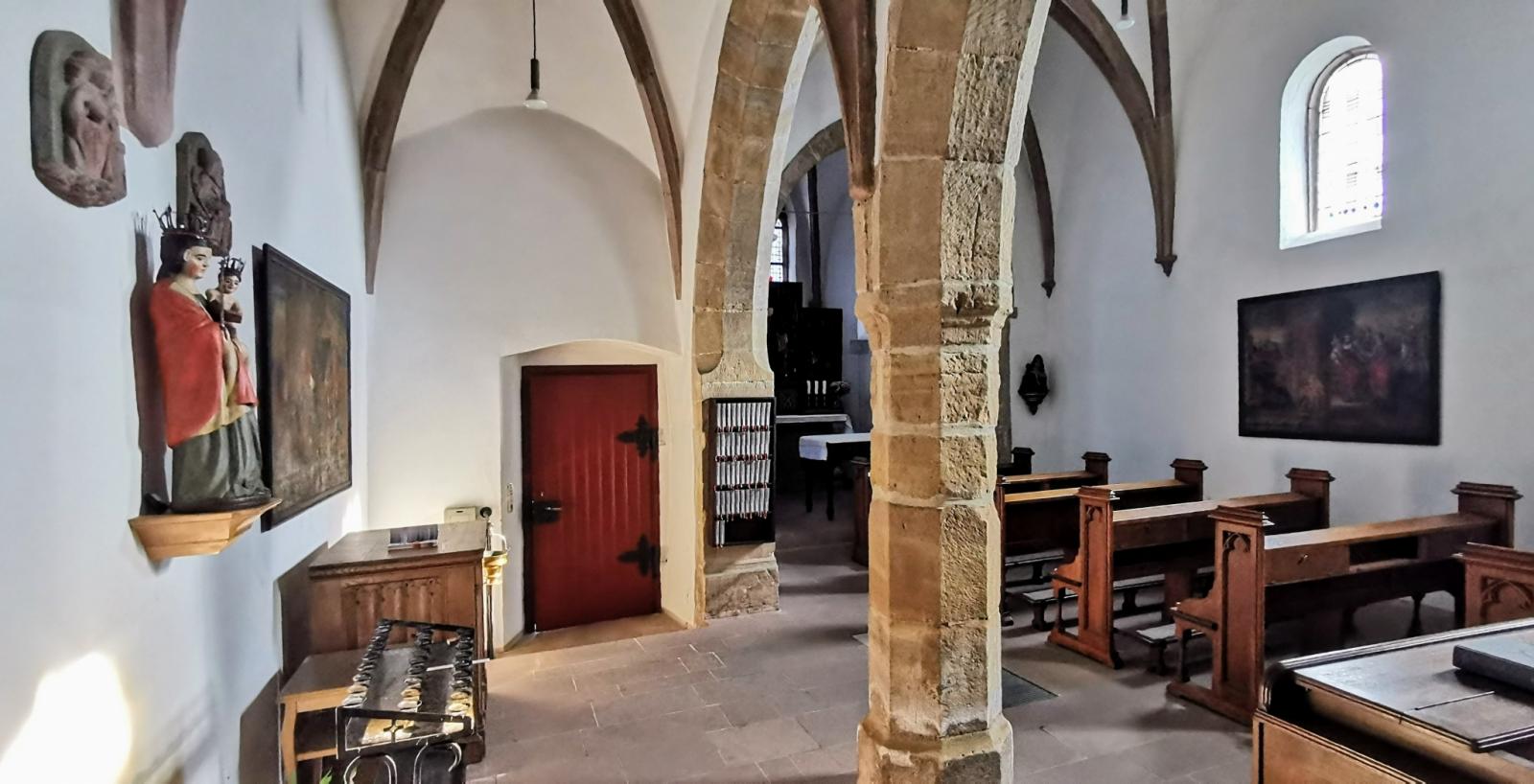 Innenraum der Kapelle