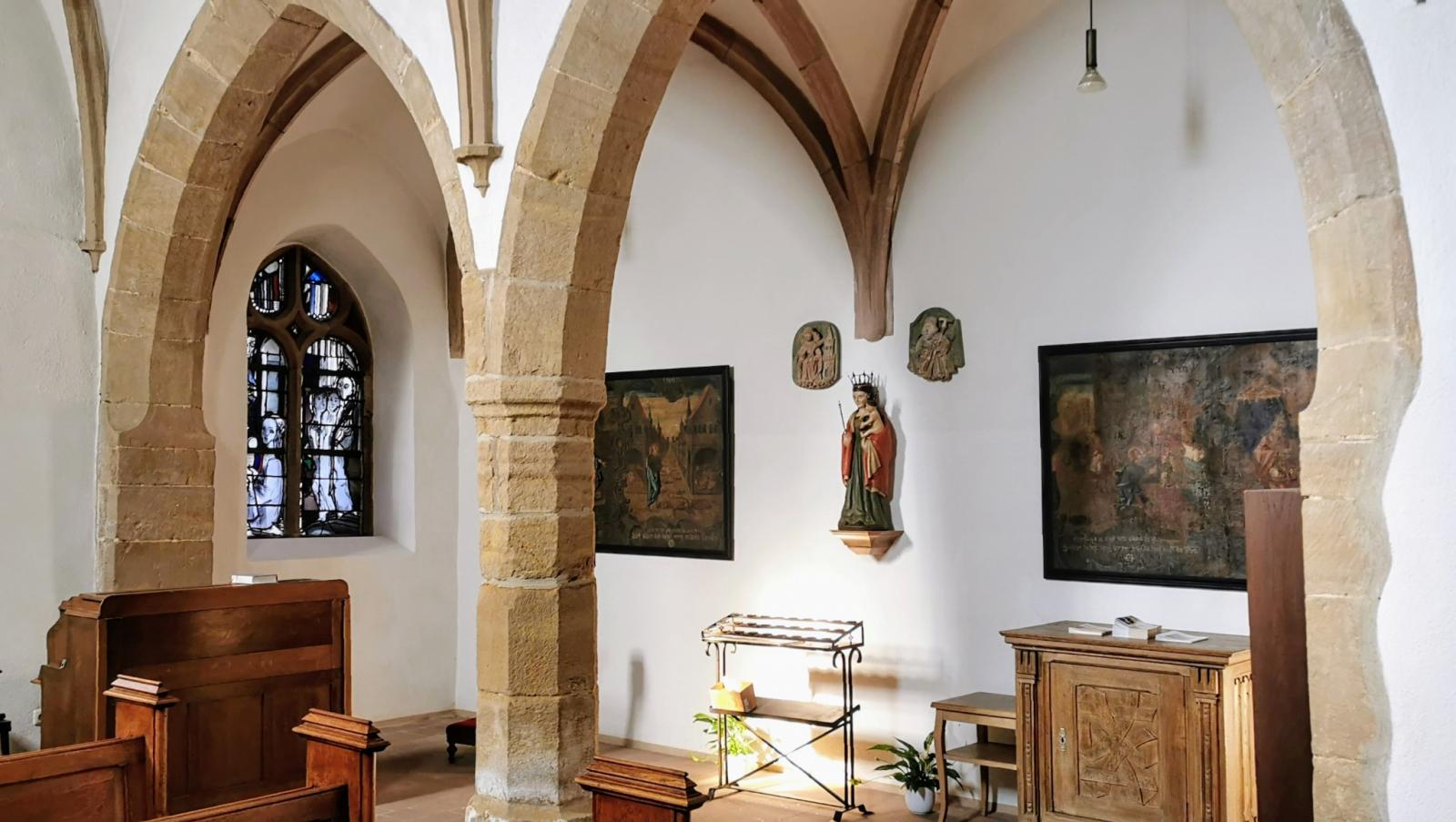 Innenraum der Kapelle