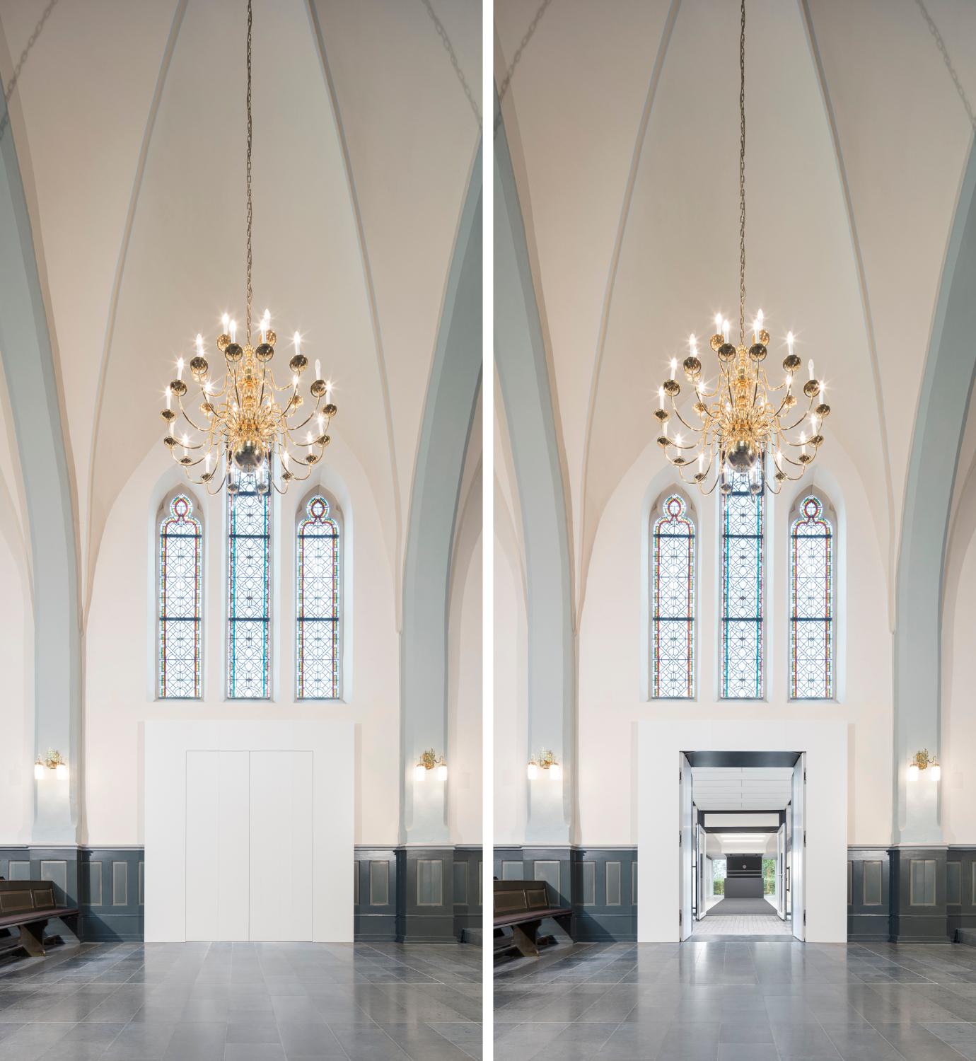 Innenraum Christuskirche, neuer Zugang