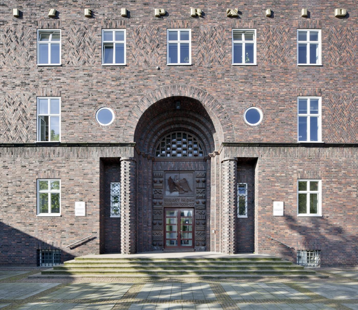Polizeipräsidium Recklinghausen Eingangsbereich