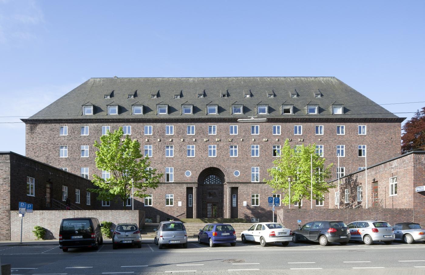Ehrenhof Polizeipräsidium Recklinghausen