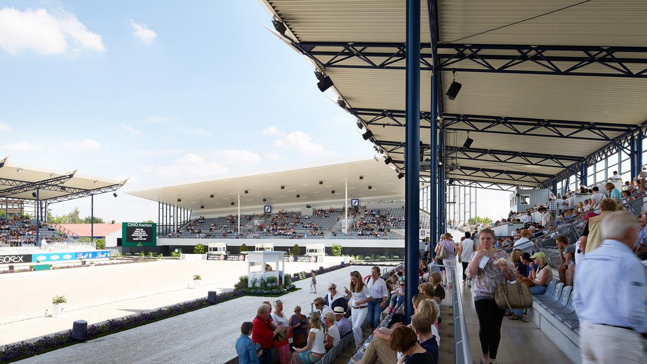 Erweiterung Dressurstadion