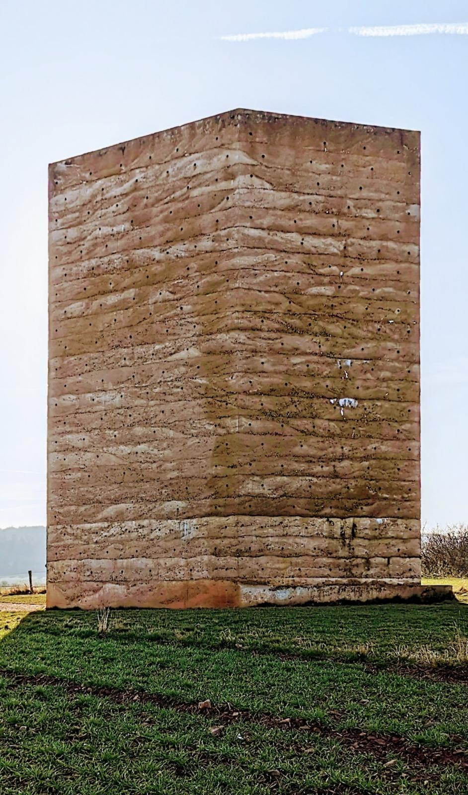 Feldkapelle Bruder Klaus, Seitenansicht