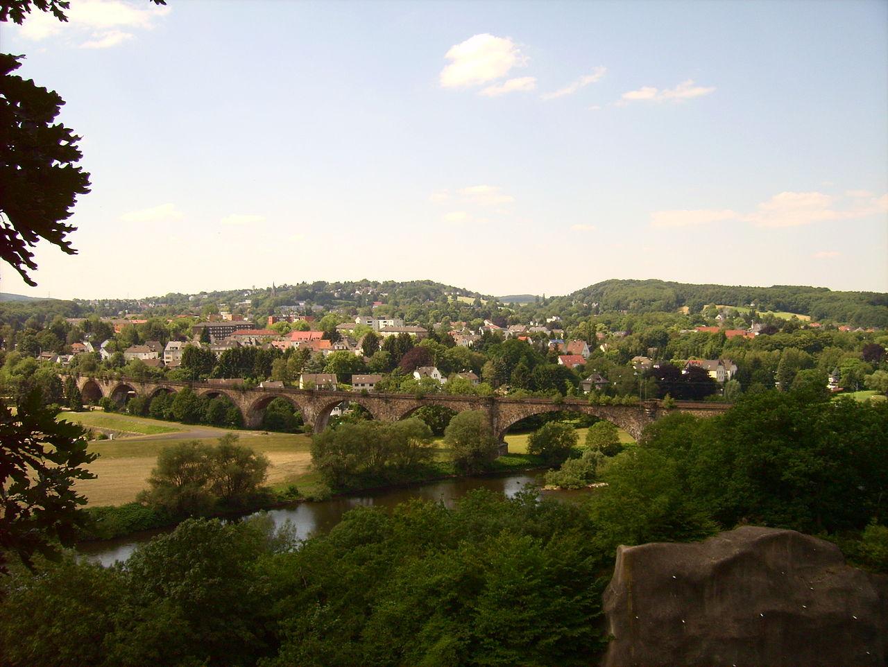 Luftbild Ruhrviadukt