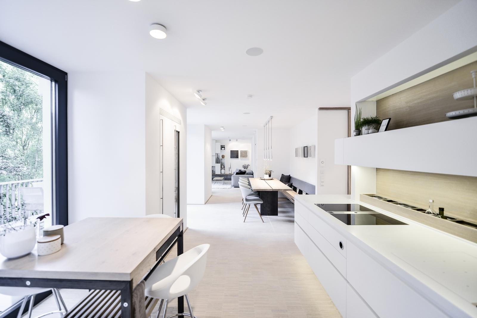 Blick durch die Wohnung, zweites Obergeschoss