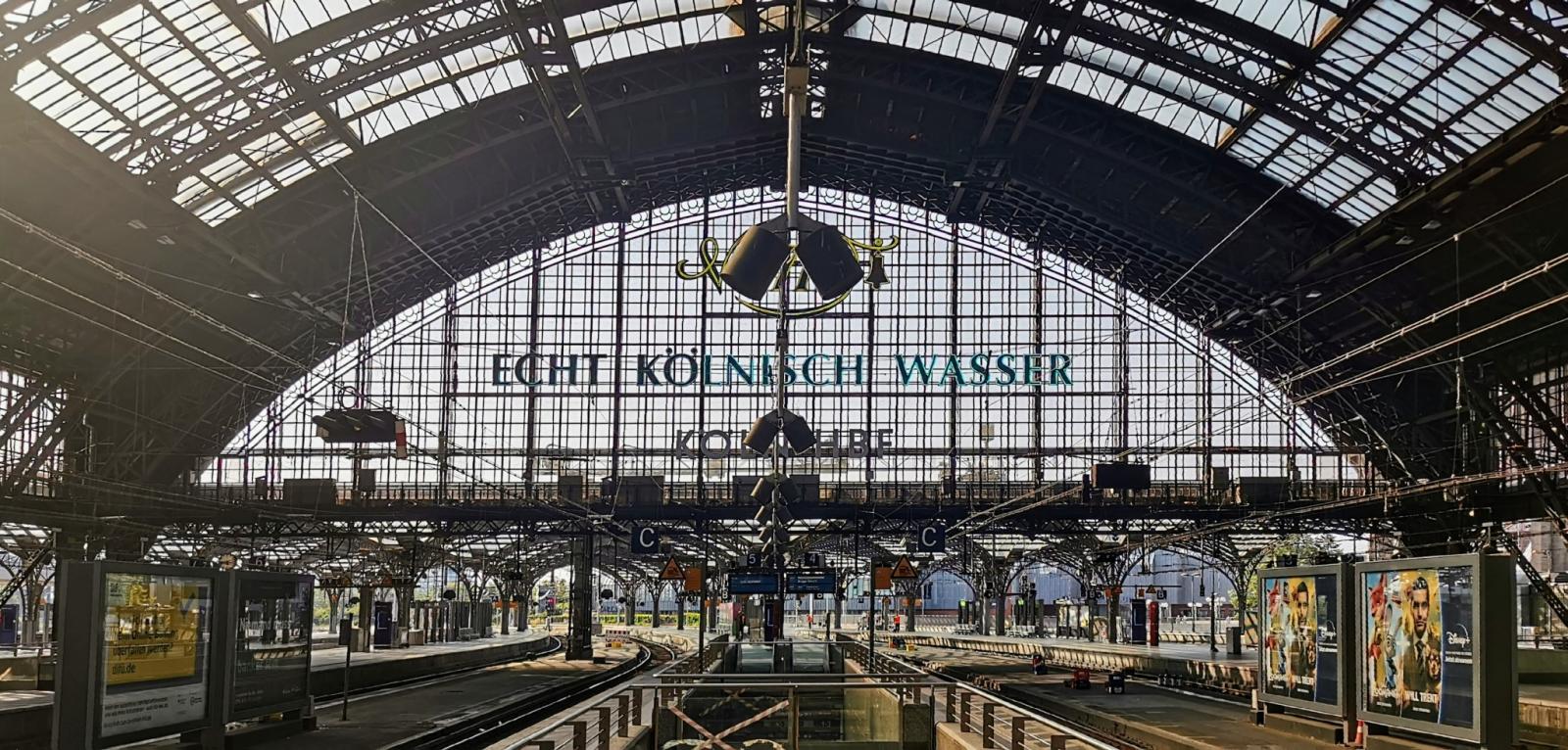 Bahnsteighalle Kölner Hauptbahnhof