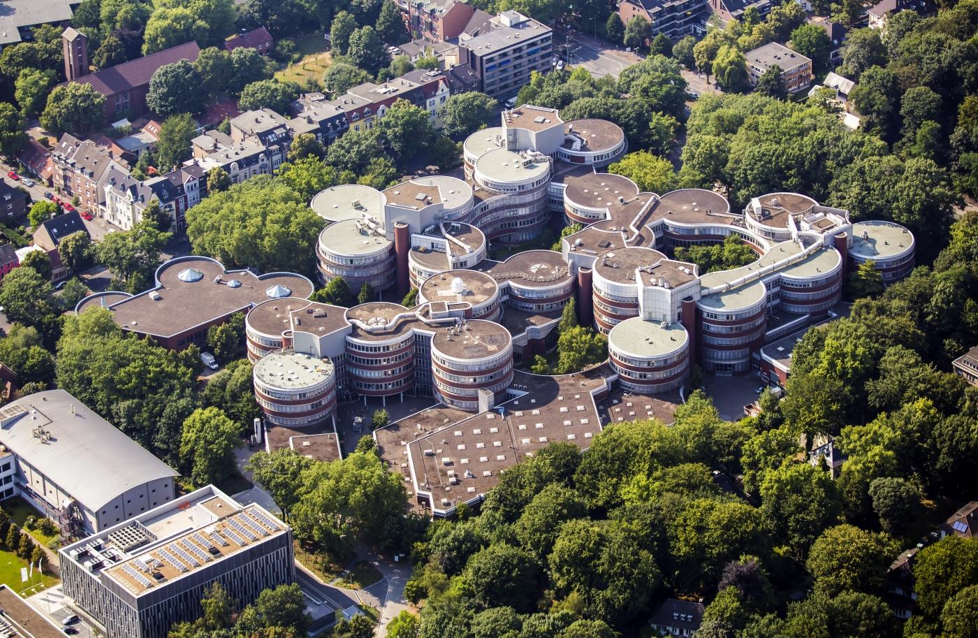 Luftbild Duisburger Campus der Universität Duisburg-Essen