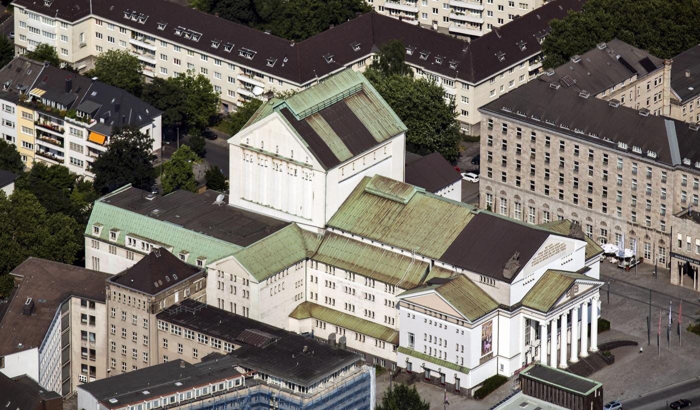 Luftbild Stadttheater Duisburg