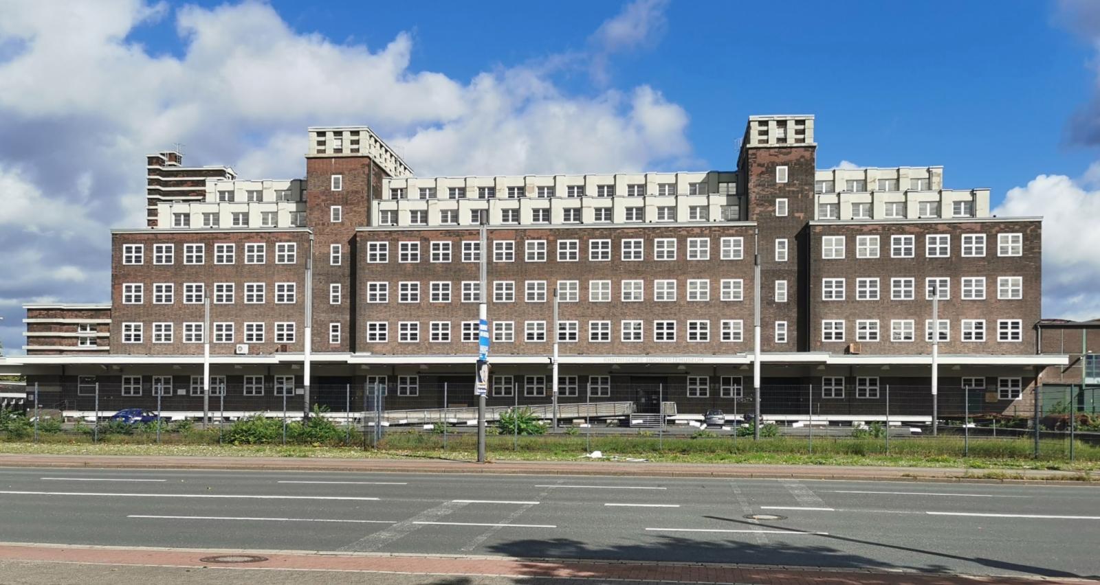 Frontansicht Hauptlagerhaus der Gutehoffnungshütte