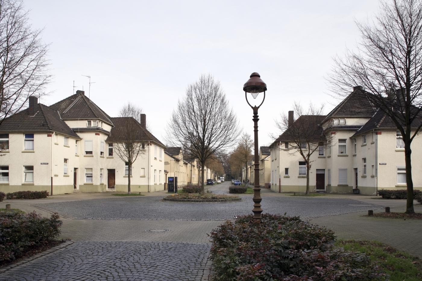 zentraler Platz der Siedlung