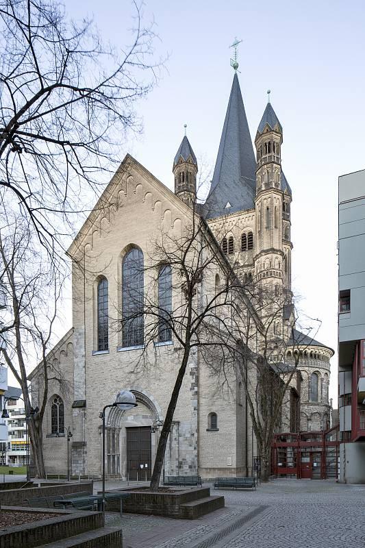 Westansicht Groß St. Martin