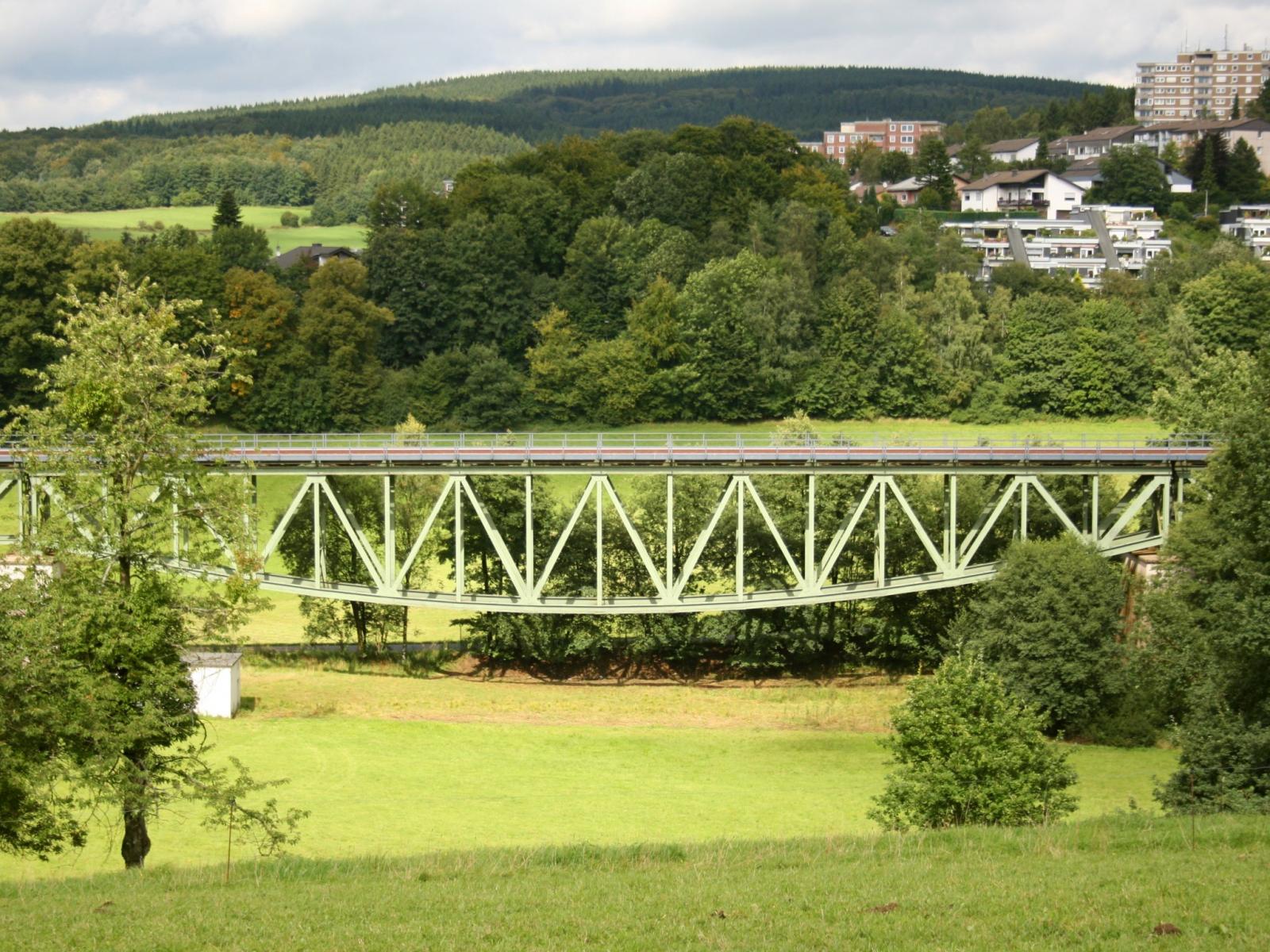 Fischbauchträgerbrücke Meinerzhagen