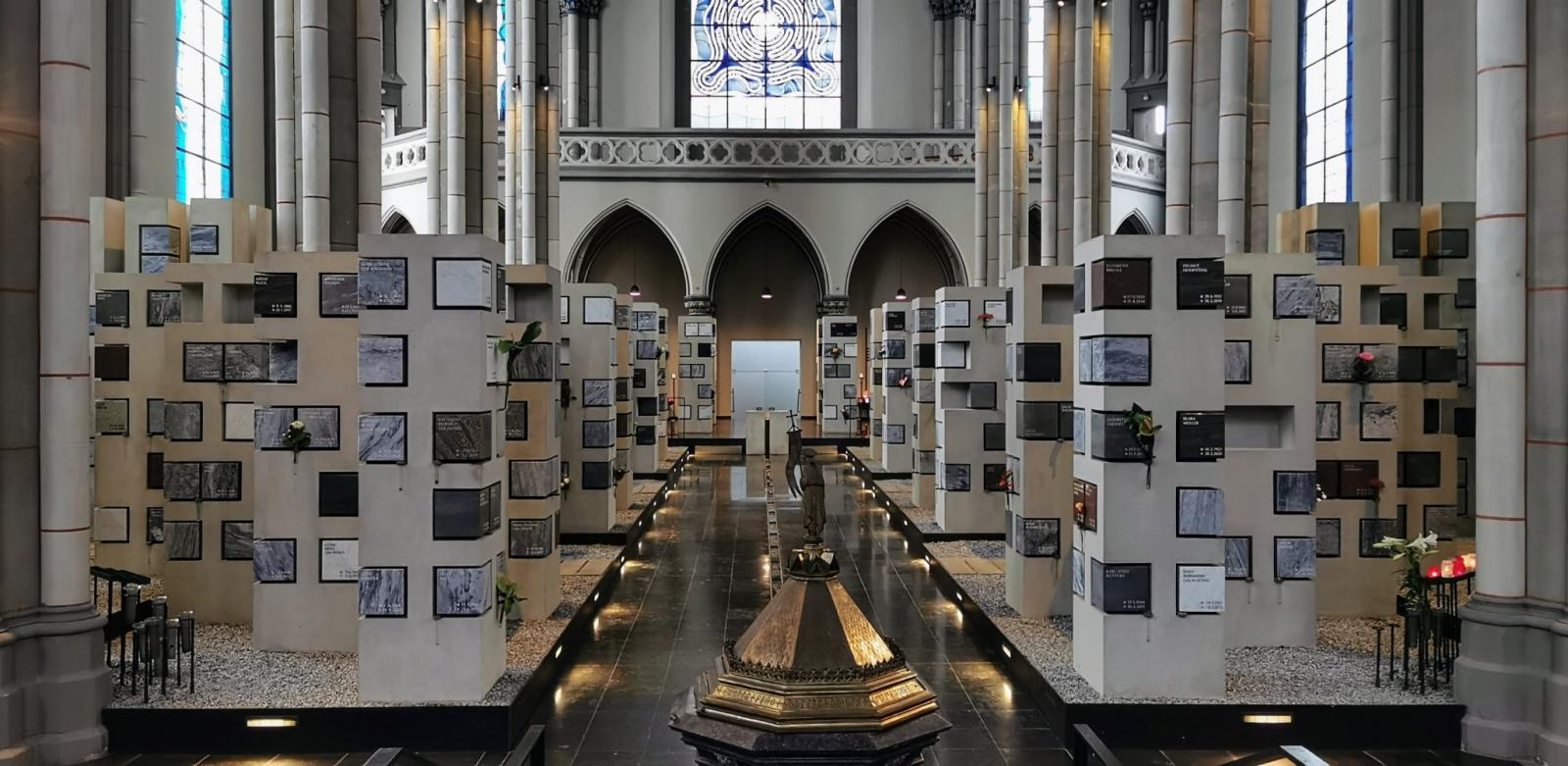 Grabstellen im Kirchenraum