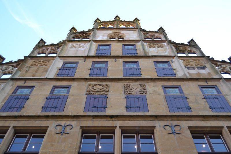 Detail der Fassade