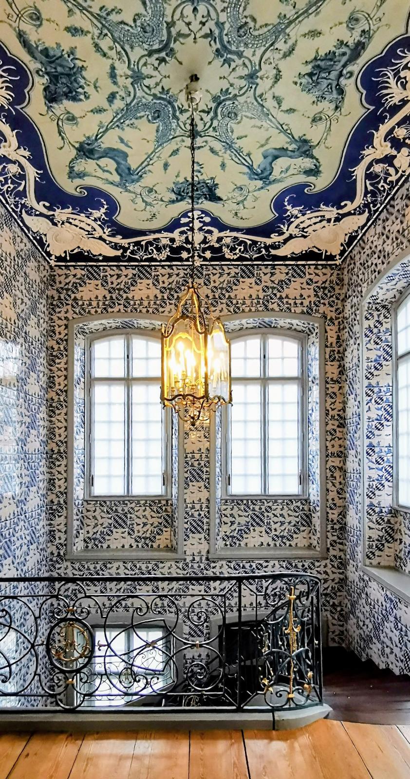Blick ins Treppenhaus