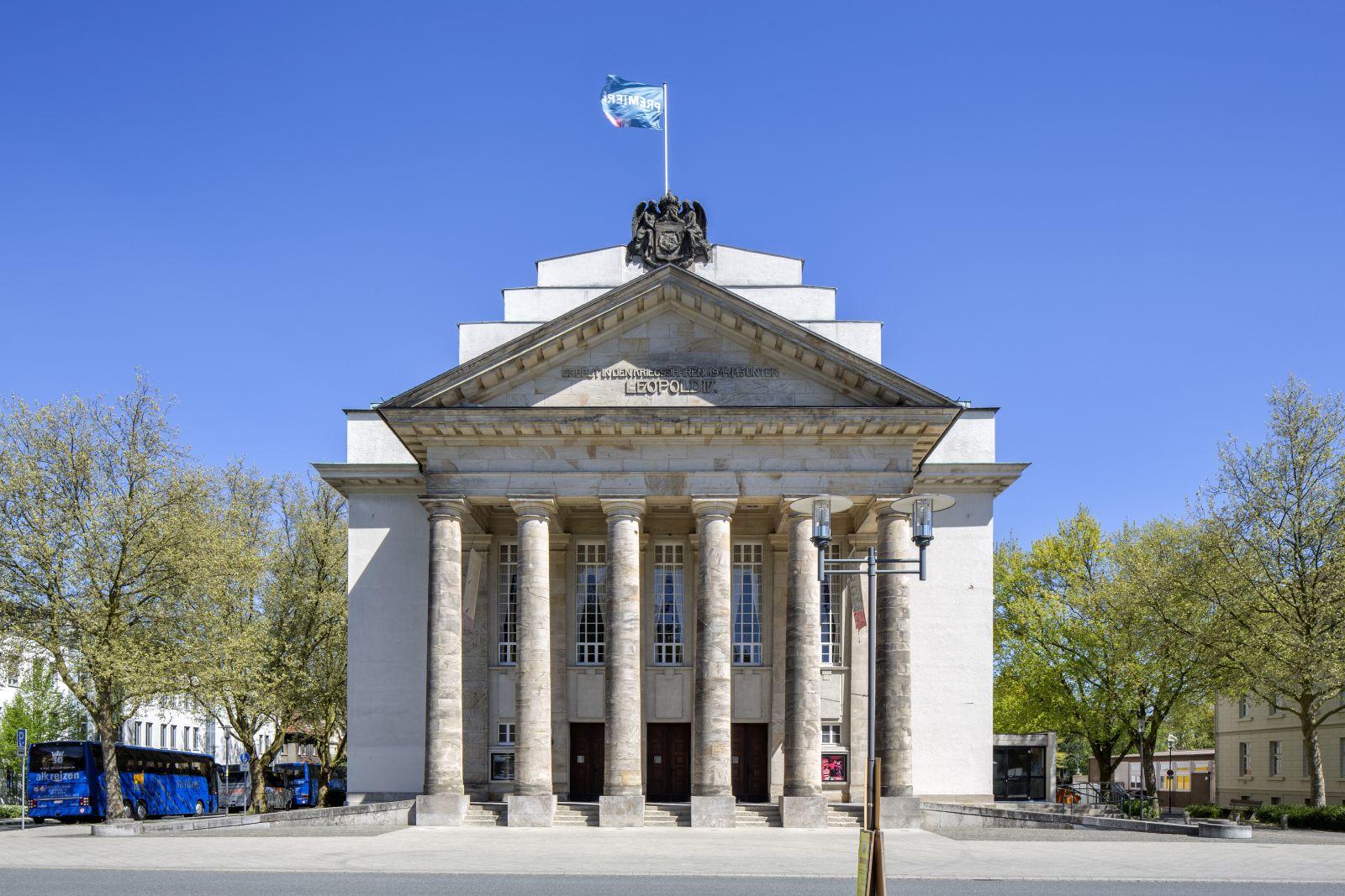 Landestheater Detmold Frontalansicht