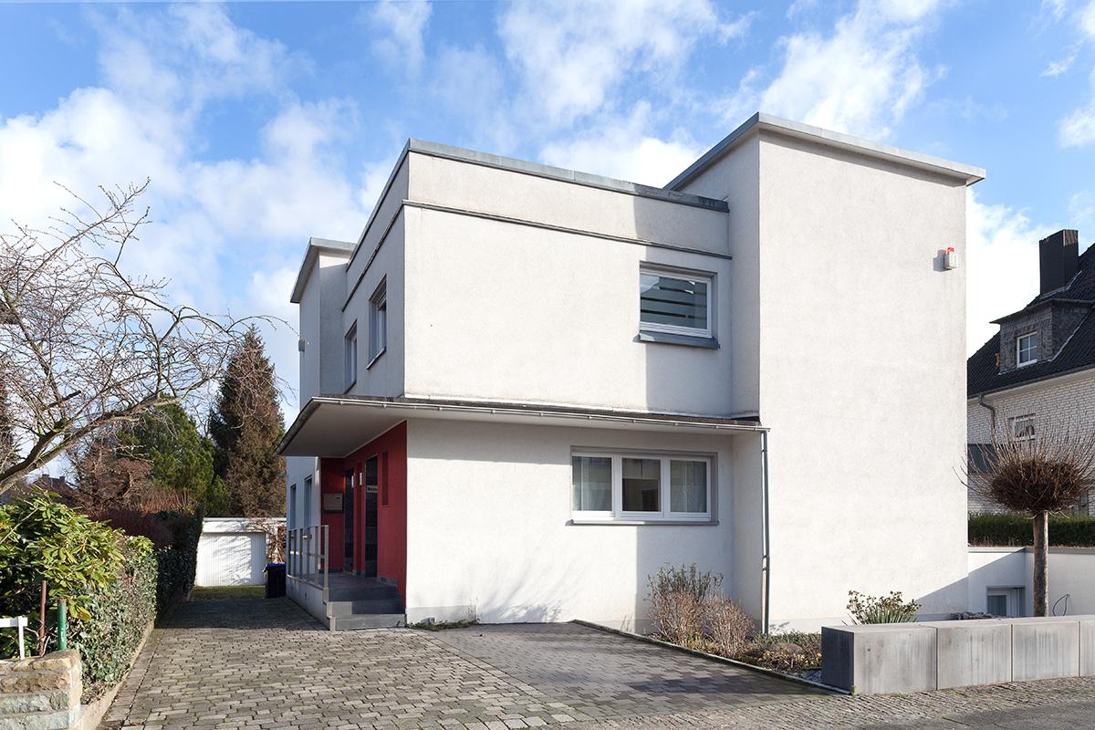 Hamm, Haus Oldemeier, Ansicht von der Elchstraße