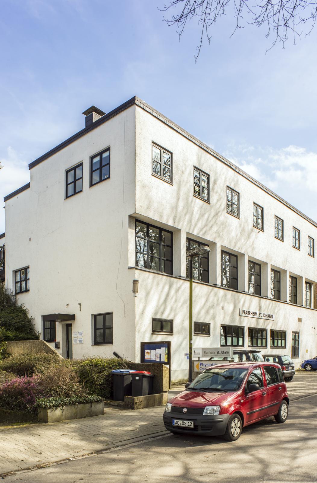 Straßenansicht Haus der Jugend Aachen