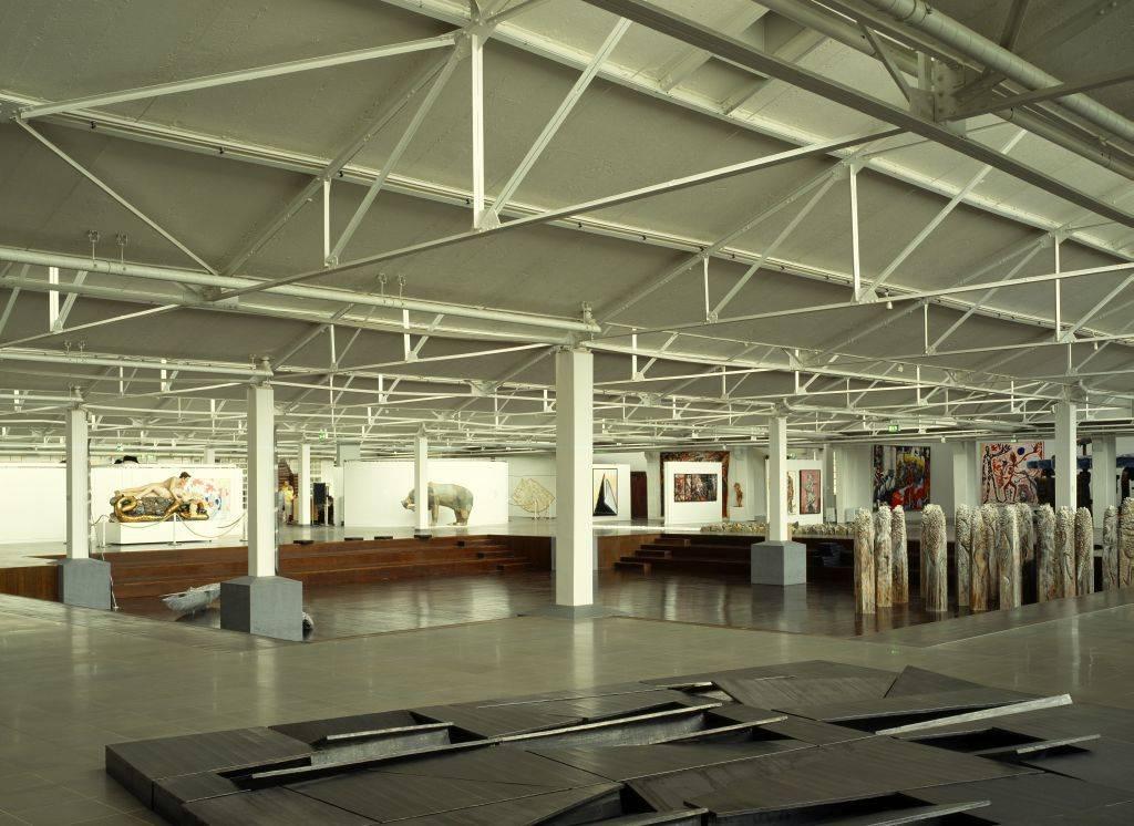 Blick in Ausstellung Ludwig Forum Aachen