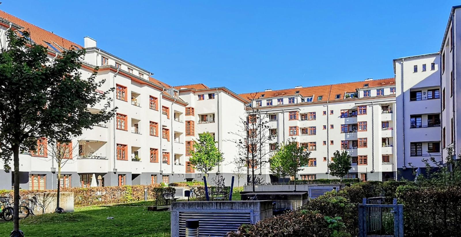 Hofansicht Naumannsiedlung Köln