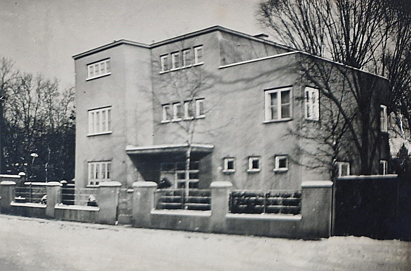 Straßenseite Januar 1940
