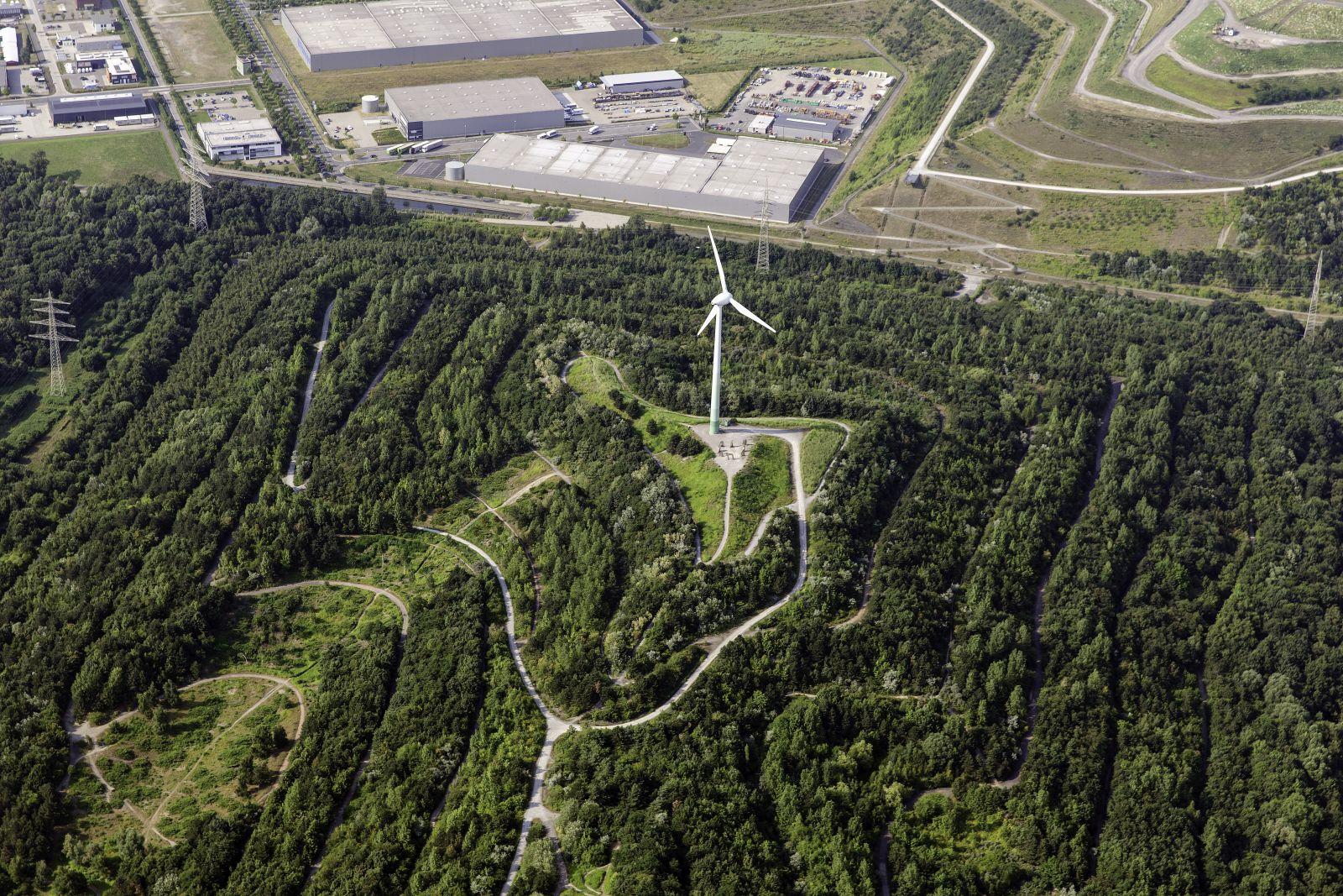 Halde Hoppenbruch von oben