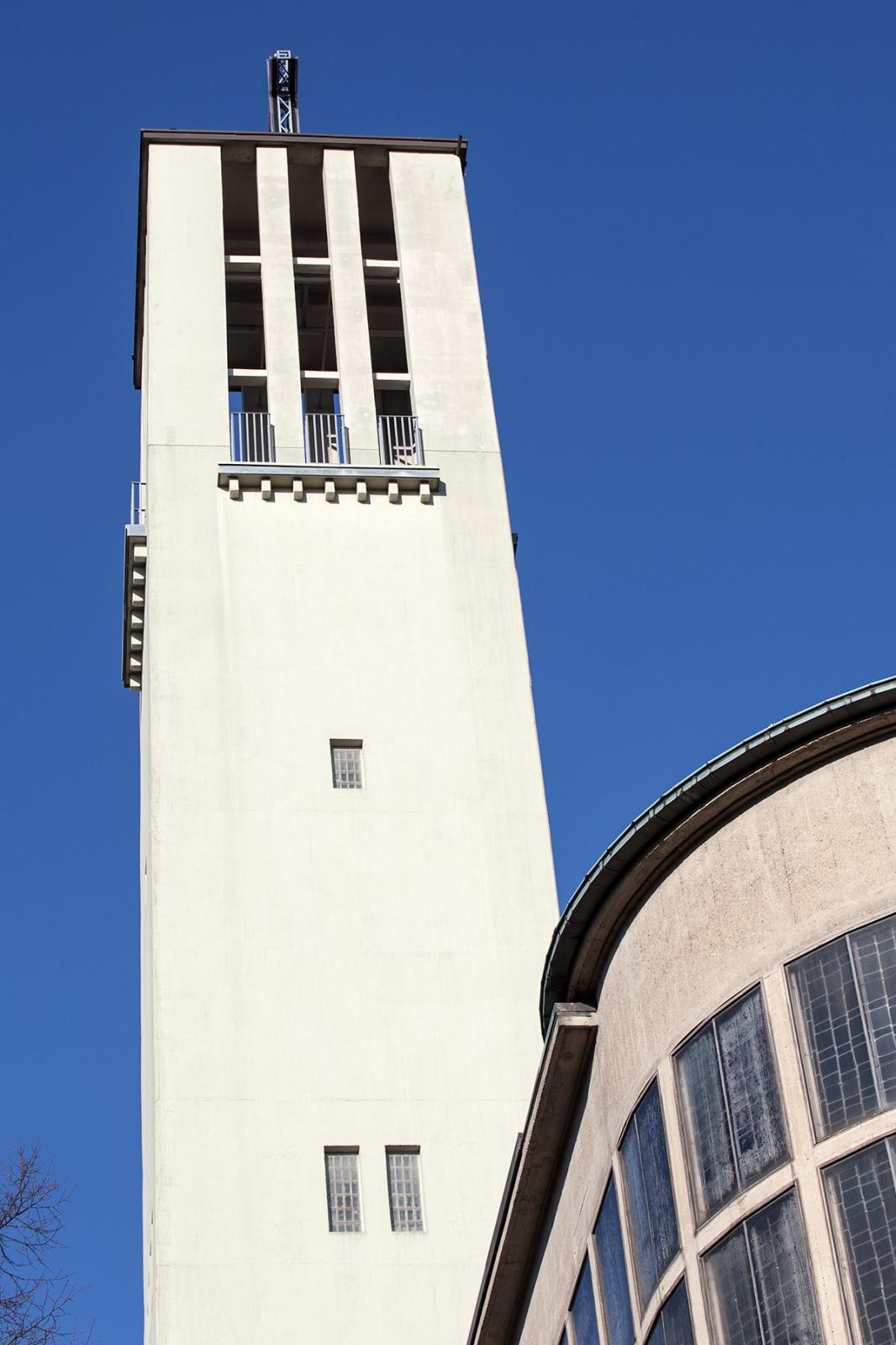 Dortmund, Nicolaikirche, Blick auf den Kirchturm