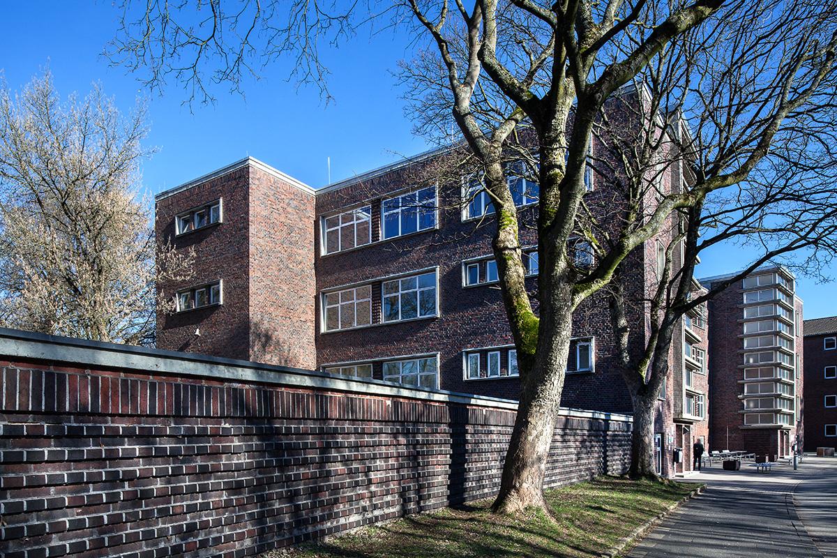 Hagen, Christian-Rohlfs-Gymnasium, Ansicht von Süden