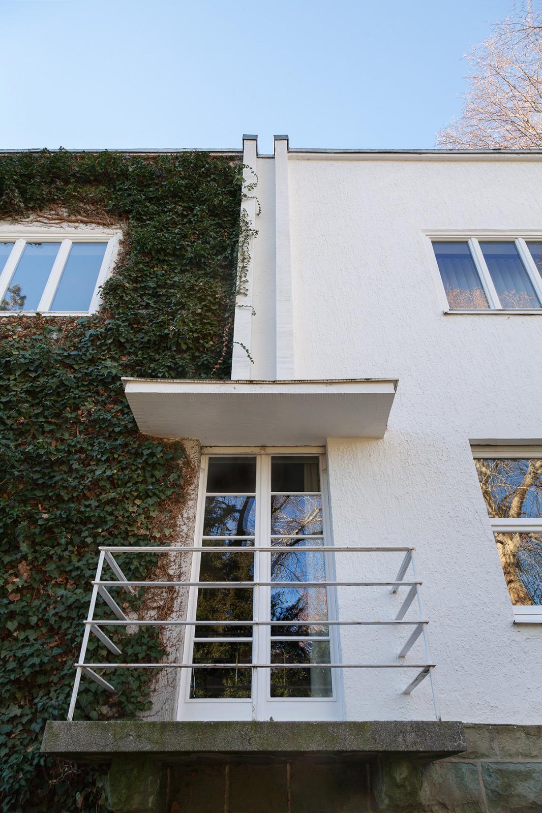 Soest, Dasselwall 37, Detail Gartenfassade