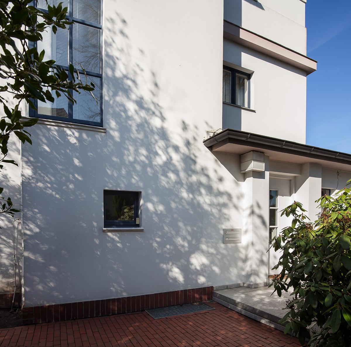 Bielefeld, Villa Delius, Haupteingang
