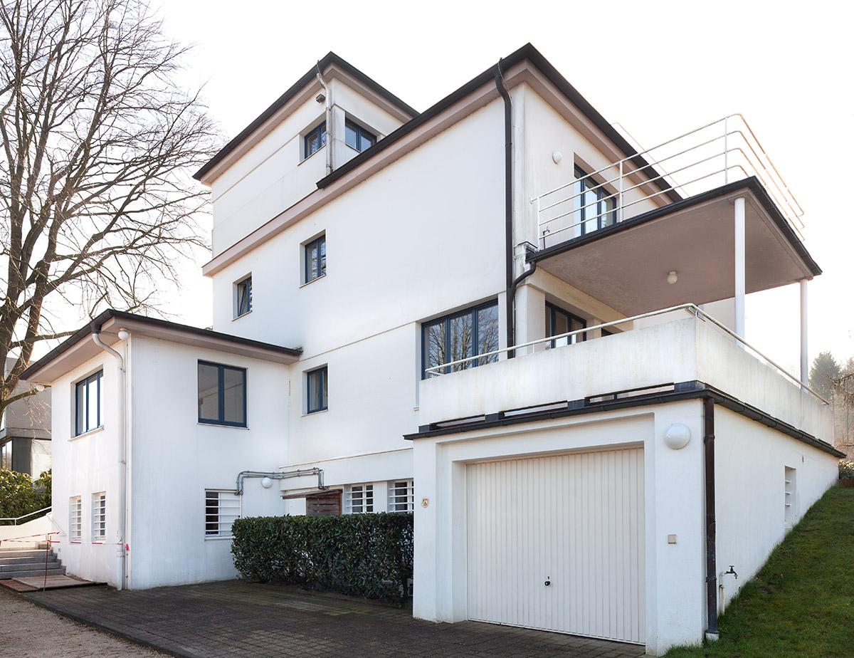 Bielefeld, Villa Delius, Straßenseite