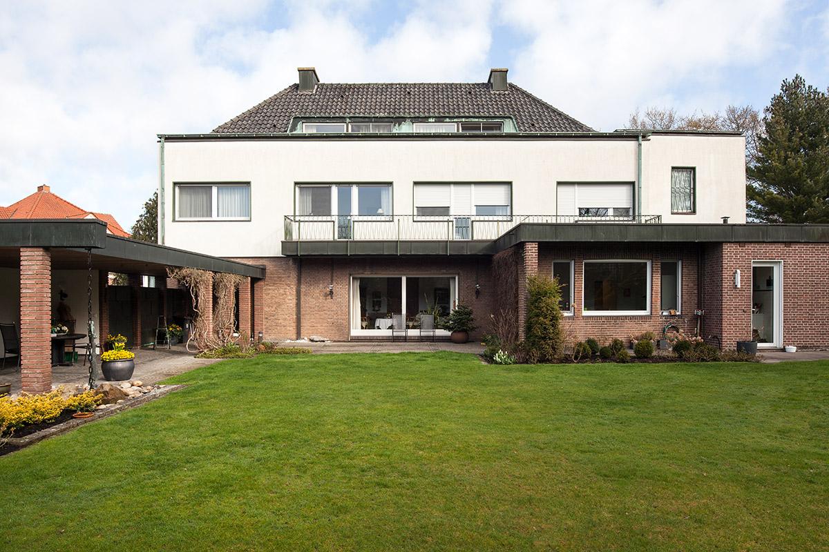 Warendorf, Warendorfer Str. 86, Villa Sendker, Gartenseite