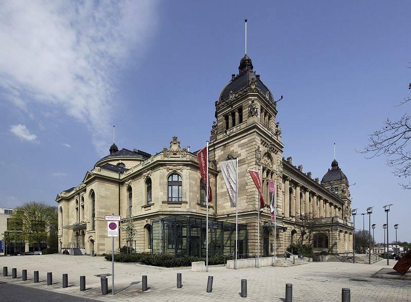 Historische Stadthalle Wuppertal, Südwestansicht