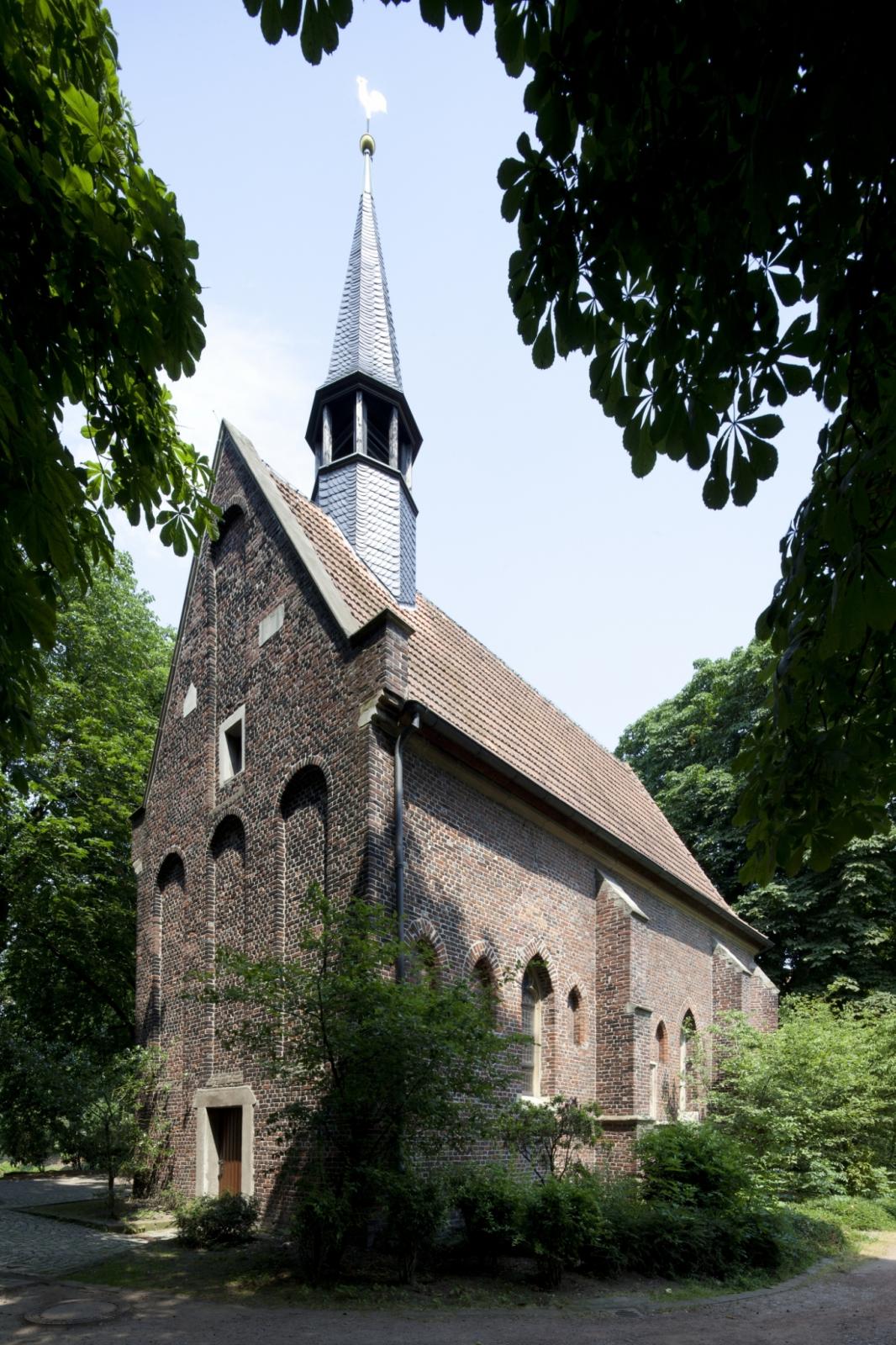 Ansicht der Kapelle von Südwesten